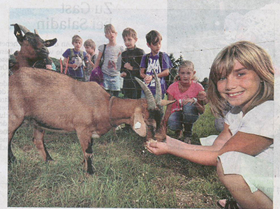 Presseartikel "Kennenlernen auf dem Bauernhof" Presseartikel "Kennenlernen auf dem Bauernhof"